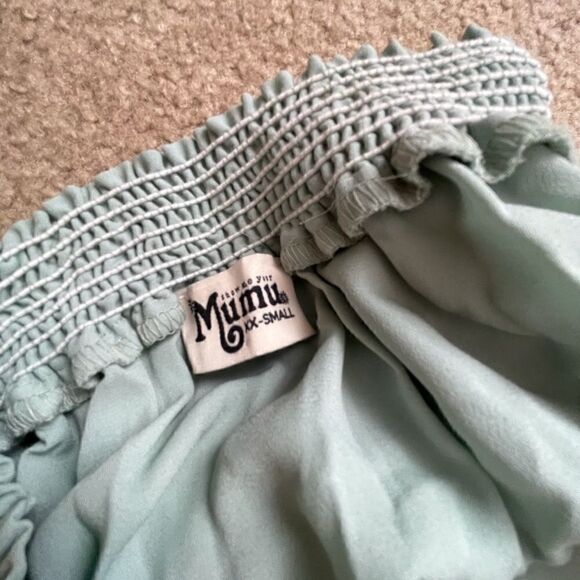 SMYM Hacienda maxi dress Dusty Mint - Picture 3 of 5